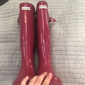 Hunter rain boots